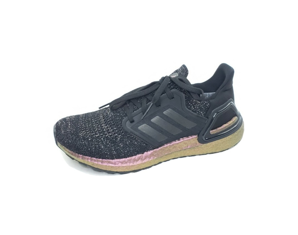 Adidas Ultraboost 20 Primeblue Womens Running Shoes Black Copper Pink Size 7.5